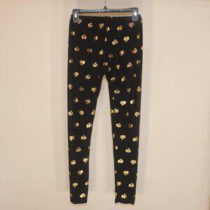 Simply Southern Leggings Gold Elephants Plus Size XL Through 3X